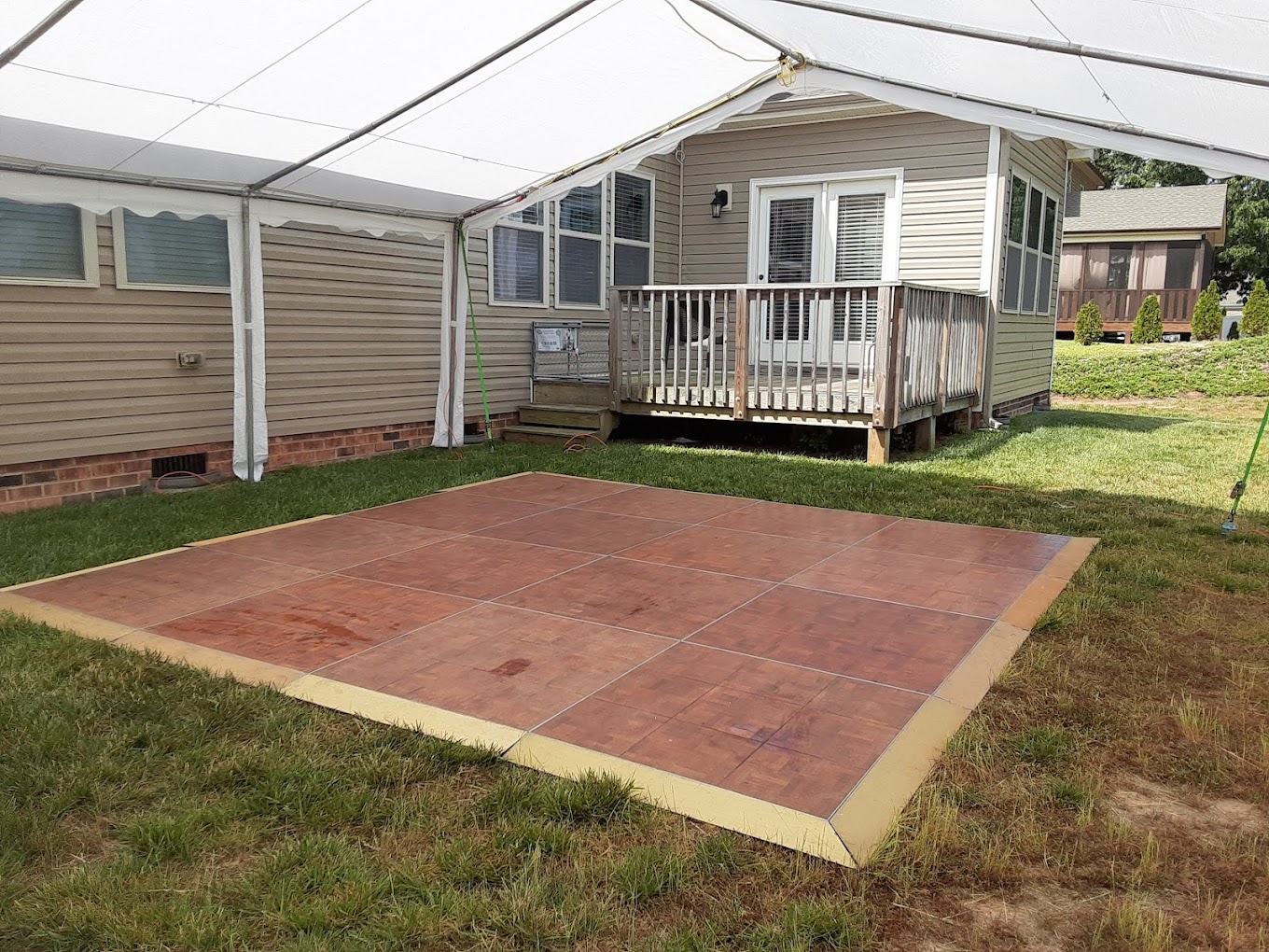 2022-05-08 Outdoor Dance Floor Fuquay-Varina NC